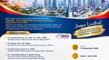 Perkuat Kepercayaan Investor, Indonesia-China Gelar Forum Teknologi Kota Digital