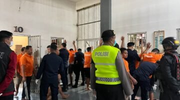 Rutan Boyolali Gelar Razia Gabungan Bersama TNI, Polri, dan BNNK, Nihil HP dan Narkoba