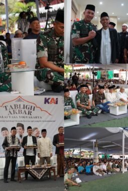Danrem 072/Pamungkas Hadiri Tabligh Akbar HUT ke-81 KAI