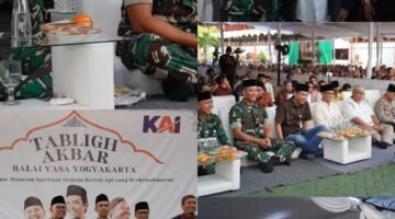 Danrem 072/Pamungkas Hadiri Tabligh Akbar HUT ke-81 KAI