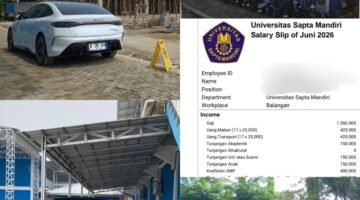 HEBOH! DANA PROGRAM 1000 SARJANA RP 27 MILIAR PER SEMESTER, DOSEN UNIVERSITAS SAPTA MANDIRI BALANGAN 5 BULAN TAK DIGAJI, RUMAH MEWAH & MOBIL LISTRIK MUNCUL DI SEBELAH KAMPUS