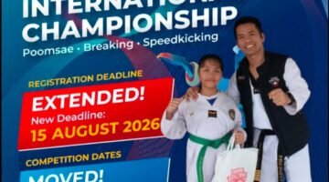 Ifrassel Cinta Maheswari Siswi SDN 36 Pekanbaru Raih Medali Emas di Event Online Taekwondo Internasional Champion
