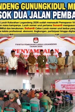 Logandeng Gunungkidul Memilih, Inilah Dua Sosok Calon Lurah Dua Jalan Pembangunan
