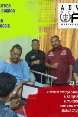 Korban Dugaan ‘Percobaan Pembunuhan & Pengroyokan Dgn Linggis Besi’ Mengalami Kebocoran Paru-Paru, Polres Salatiga BAP Korban didampingi Subur Jaya Lawfirm – FERADI WPI