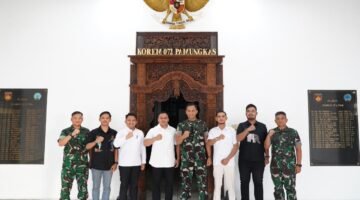 Perkuat Silaturahmi, Danrem 072/Pamungkas Terima Audiensi OIC Youth Indonesia (Pemuda OKI Indonesia)