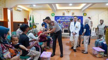 Peduli Anak Penderita CTEV, Kapolda Jateng Beri Dukungan dan Semangat kepada Para Orang Tua