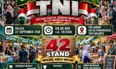 BAZZAR BESAR!!! HUT TNI ke-81 dan HUT Kodam IV/ Diponegoro ke-76 di Gedung Pamungkas Yogyakarta