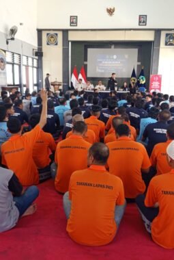 DPD GERAM Edukasi WBP Lapas Pati tentang Bahaya Narkoba, Perkuat Komitmen Wujudkan Lapas Bersih dari Narkotika