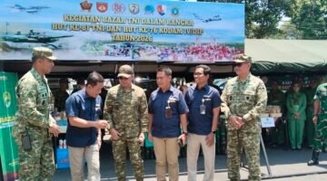 Bazar TNI Bersama Rakyat Semarakkan HUT ke-81 TNI dan HUT ke-76 Kodam IV/Diponegoro di Yogyakarta