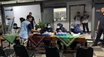 Lapas Pati Gelar Razia Gabungan dan Tes Urine, 41 Warga Binaan Dinyatakan Negatif