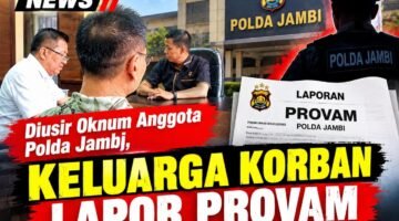 “Monyet Kau, Beruk Kau, Pergi Kau, Terlontar Dari Oknum Akp IRW Polda Jambi, Akhirnya Dilaporkan Provam Polri”