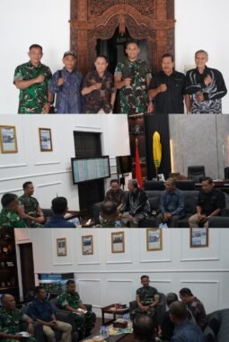 Perkuat Sinergi, Danrem 072/Pamungkas Terima Audiensi Keluarga Besar Maluku Utara di Yogyakarta