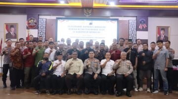 Kapolres Wonogiri Rangkul Perguruan Silat, Jaga Kamtibmas Jelang Parapatan Luhur