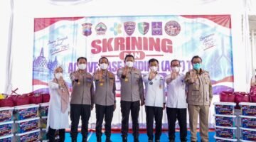 Perkuat Penanganan dan Tracing TB Paru, Kapolda Jateng Tinjau Pelaksanaan Program TOSS TB di Tegal