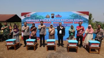 Kapolda Jateng Resmikan Sumur Bor, Bantu Atasi Krisis Air Bersih Warga Penawangan. 