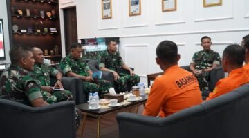 Danrem 072/Pamungkas Terima Audensi Kepala Basarnas DIY Untuk Perkuat Sinergitas