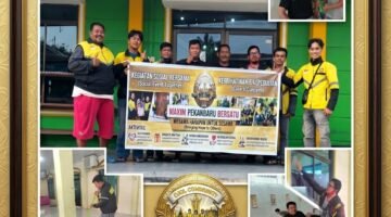Wujudkan Kepedulian Umat dan Eratkan Silaturahmi, Komunitas Maxim Pekanbaru Bersatu Gelar Bakti Sosial Bersihkan Masjid Darul Hikmah