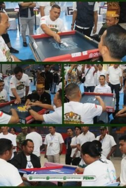Kodim 0207/Simalungun Gelar Open Tournament Domino ORADO 101 Piala Panglima TNI Peringati HUT Ke-81 TNI.