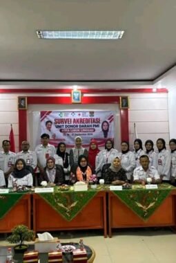 Tingkatkan Mutu Pelayanan, UDD PMI Lubuk Linggau Ikuti Survei Akreditasi 2026