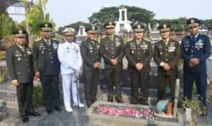 Kasdam IV/Diponegoro Pimpin Ziarah Nasional di TMP Giri Tunggal
