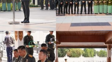 Danrem 072/Pamungkas Pimpin Ziarah HUT ke-81 TNI