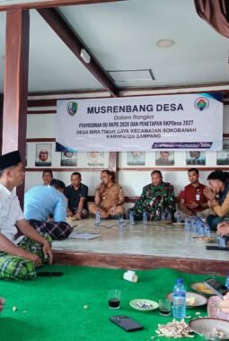 Pemerintah Desa Bira Timur Melaksanakan Kegiatan Musrenbangdes Dalam Rangka Penyusunan Pembangunan DU – RKPD 2028 Dan RKPDes 2027 