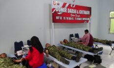 Kodim 0703/Cilacap Gelar Baksoskes Sambut HUT ke-81 TNI dan HUT ke-76 Kodam IV/Diponegoro