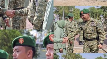 Dandim 0730/Gunungkidul Pimpin Upacara kenaikan Pangkat 47 Prajurit di Makodim