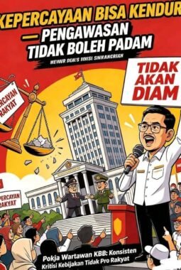 KEPERCAYAAN PUBLIK RUNTUH — POKJA WARTAWAN KBB: KAMI TIDAK AKAN DIAM!