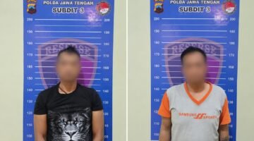 Tiba di Pelabuhan Tanjung Emas, Dua Pria Diamankan dengan 10,63 Gram Sabu