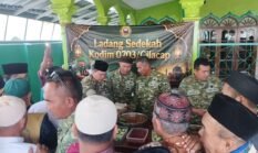 Ladang Sedekah Kodim 0703/Cilacap, Perkuat Kepedulian Sosial dan Kemanunggalan TNI dengan Rakyat