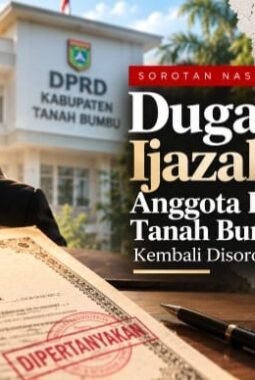 Dugaan Ijazah Palsu Anggota DPRD Tanah Bumbu dari PAN Inisial R Kembali Mencuat, Publik Desak Ketua DPD PAN Bertanggung Jawab dan Nonaktifkan Sementara