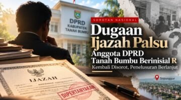 Dugaan Ijazah Palsu Anggota DPRD Tanah Bumbu dari PAN Inisial R Kembali Mencuat, Publik Desak Ketua DPD PAN Bertanggung Jawab dan Nonaktifkan Sementara