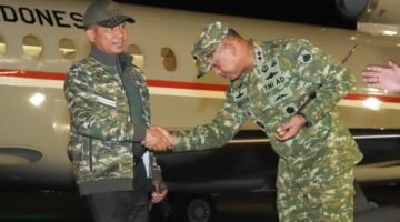 Pangdam IV/Diponegoro Sambut Panglima TNI di Yogyakarta