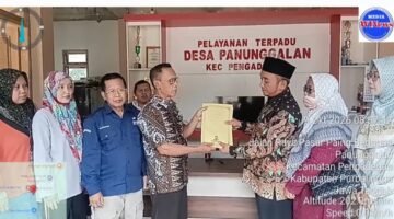 Sugeng Aji Santoso, S.Pt. Resmi Mendaftar sebagai Bakal Calon Kepala Desa Panunggalan, Siap Lanjutkan Program yang Belum Tuntas