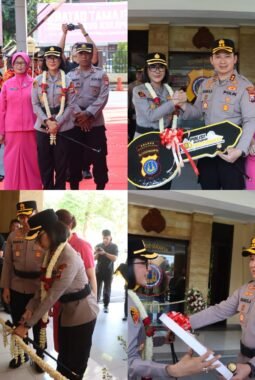 Resmi Berganti !   Ini Pesan AKBP Damus Asa dan Komitmen AKBP Rosana Albertina Labobar Pimpin Polres Gunungkidul