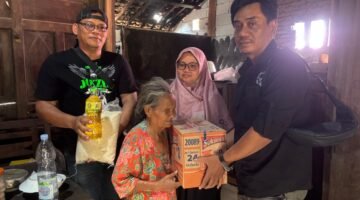 Anniversary ke-4, Brigade Joxzin Purworejo Tebar Kepedulian, Salurkan Sembako di Empat Wilayah