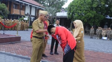 Langkah Tegap Percaya diri 6’Garuda Muda’ Istimewa Garut Siap Mengukir Sejarah di PESONAS II 2026 NTT