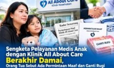 Sengketa Pelayanan Medis Anak dengan Klinik All About Care Berakhir Damai, Orang Tua Sebut Ada Permintaan Maaf dan Ganti Rugi