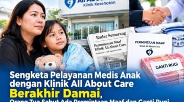 Sengketa Pelayanan Medis Anak dengan Klinik All About Care Berakhir Damai, Orang Tua Sebut Ada Permintaan Maaf dan Ganti Rugi