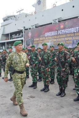 Pangdam IV/Diponegoro Sambut Kepulangan Prajurit Purna Satgas Pamtas RI-PNG dengan Penuh Kebanggaan