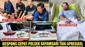 Respons Cepat Polsek Gayamsari Tuai Apresiasi, Dugaan Pengeroyokan Toga Markos Langsung Ditangani