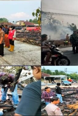 Gerak Cepat Polsek Gesi dan Tim Inafis Polres Sragen Olah TKP Kebakaran Rumah, Korsleting Listrik Diduga Jadi Pemicu
