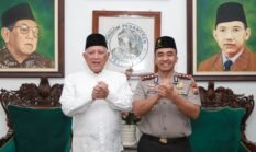 Silaturahmi Kamtibmas, Kapolres Jombang Kunjungi Kiai Pondok Pesantren Tebuireng