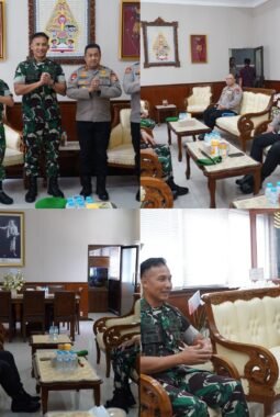 Danrem 072/Pamungkas Silaturahmi dengan Kapolda DIY, Perkuat Sinergi TNI-Polri