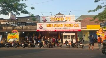 Mie Ayam Tono 11 Buka Outlet di Purworejo, Tempe Kemul Khas Wonosobo Jadi Daya Tarik