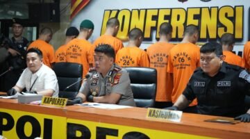Kapolres Pelabuhan Makassar Paparkan Keberhasilan Operasi Antik, 32 Kasus Narkoba Terungkap dalam 20 Hari