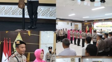 SERAH TERIMA JABATAN JAJARAN POLRES GUNUNGKIDUL.