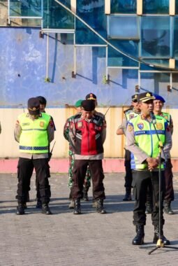 Kawal Laga Persijap Jepara Vs Isenmulang Kalteng FC, Ratusan Personel Gabungan Amankan Stadion Gelora Bumi Kartini