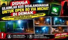 Diduga Sejumlah Rumah Kos di Demak Disalahgunakan untuk Open BO via MiChat, Pengawasan di Sekitar Bogorame Bintoro Dipertanyakan